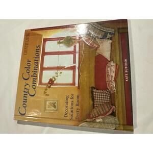 Country Color Combinations by Kate Butcher - Interior Design Book